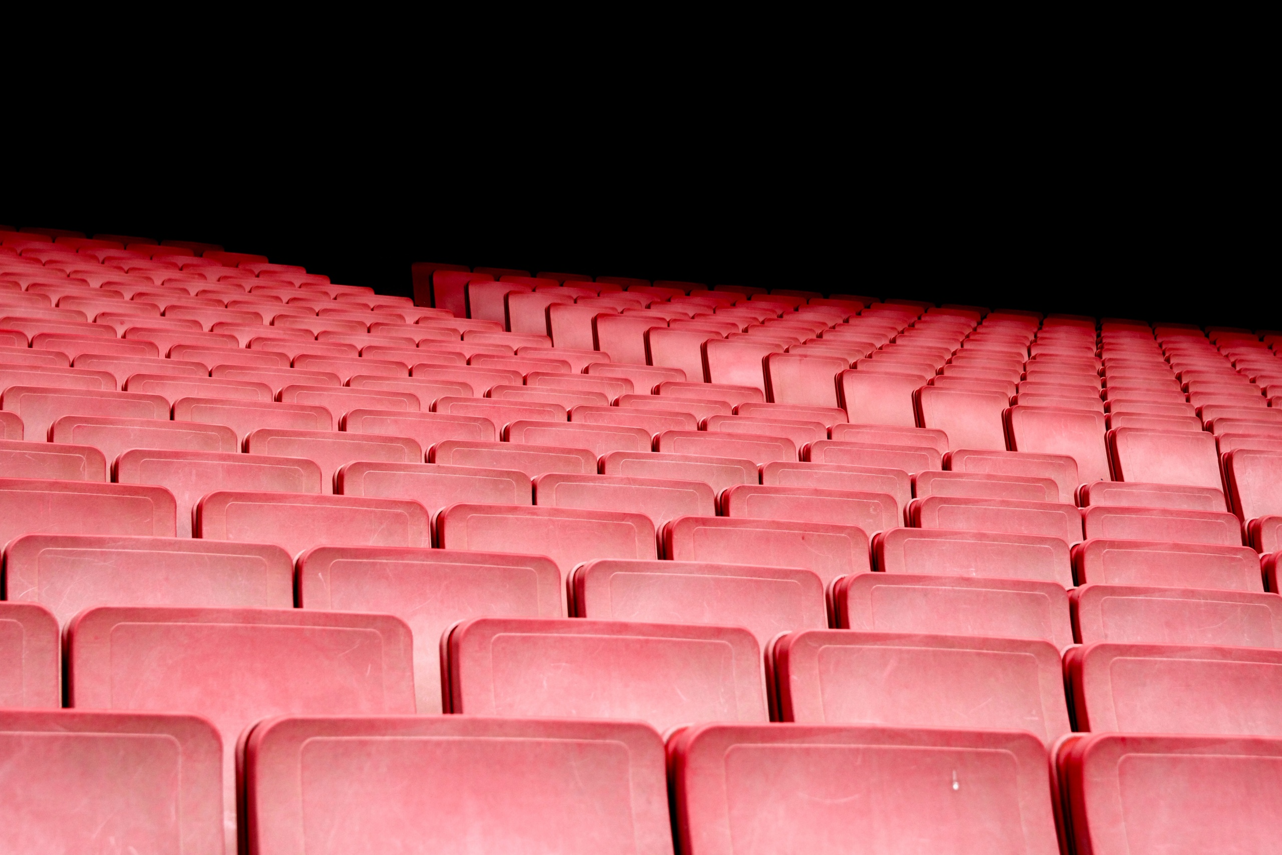 red movie theatre seats